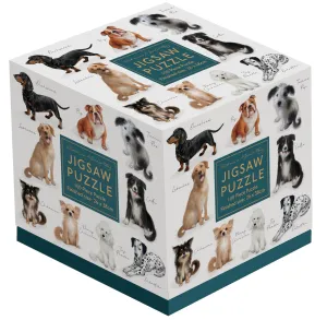 100 Piece Cube Jigsaw Puzzle Dogs