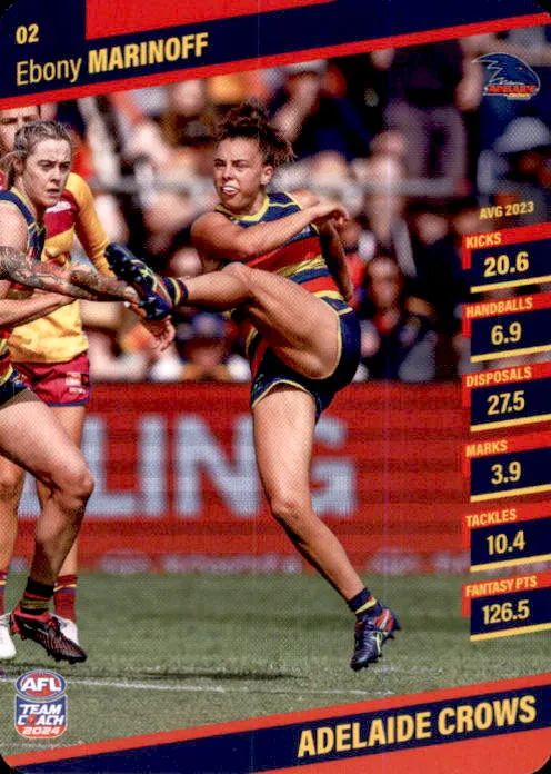 2024 Teamcoach AFLW Common Cards - Cards 1 to 54 - Pick Your Card