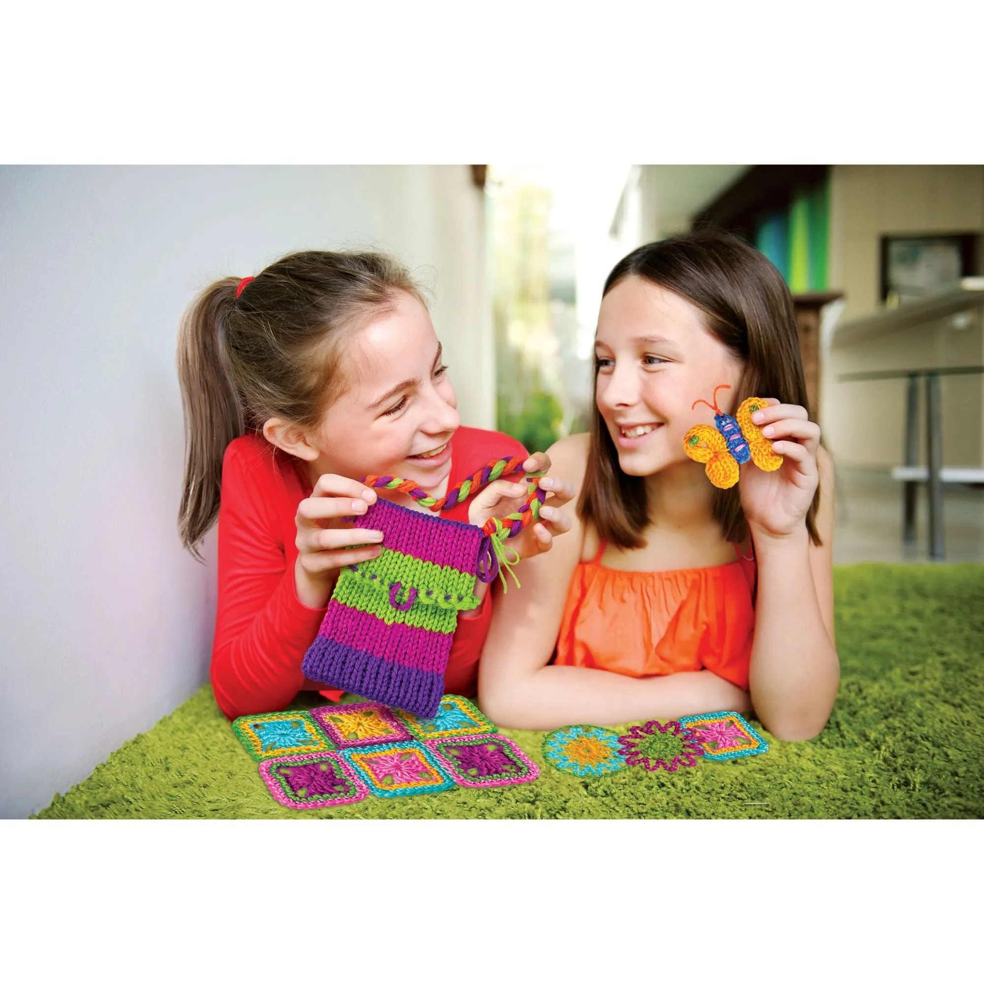 4M Steam Powered Kids Knitting & Crochet