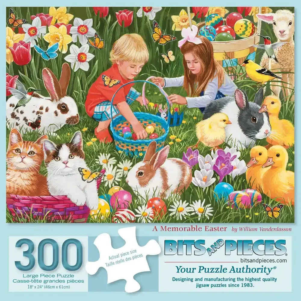 A Memorable Easter Jigsaw Puzzle Bits and Pieces