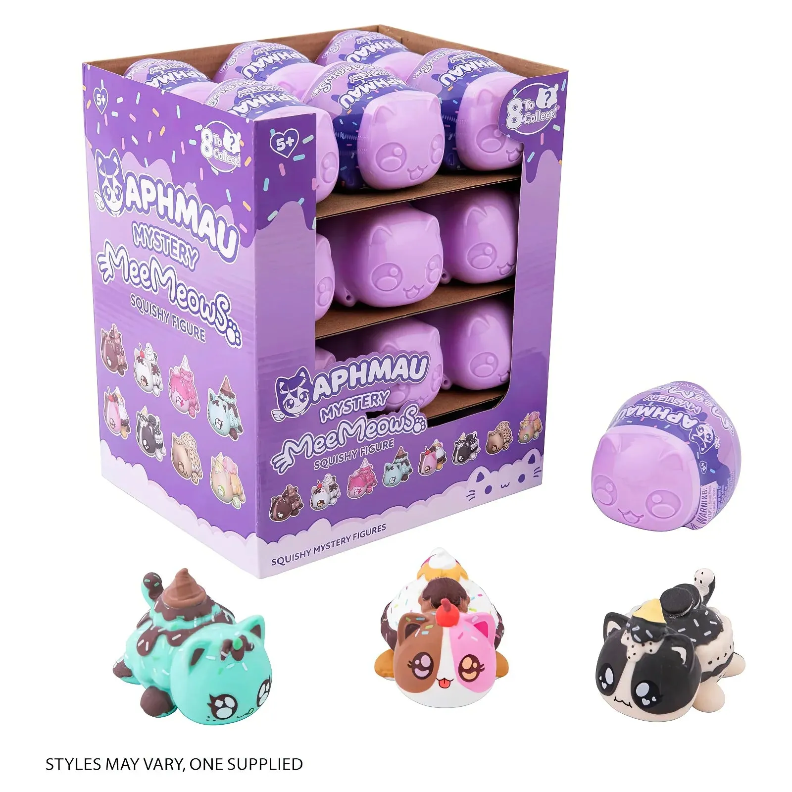 Aphmau MeeMeow Mystery Squishy Figures  - Assorted