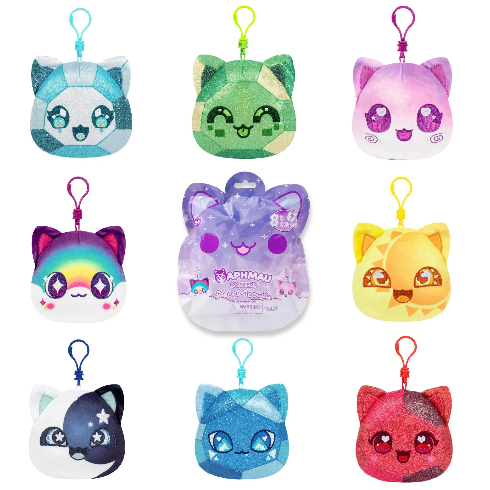 Aphmau MeeMeows Mystery S2 Catface Plush Clip-Ons Blind Bag