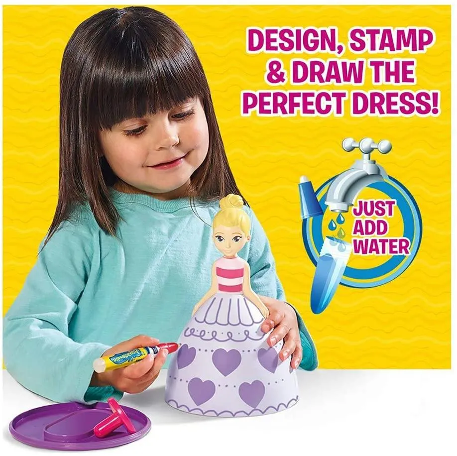 Aquadoodle Dress Designer - Mess-Free Water Drawing Toy for Ages 2 