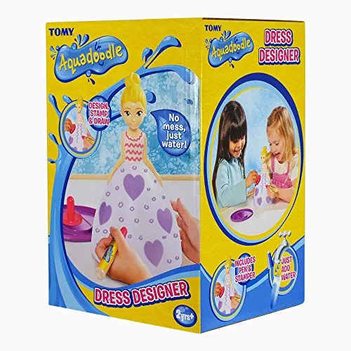 Aquadoodle Dress Designer - Mess-Free Water Drawing Toy for Ages 2 