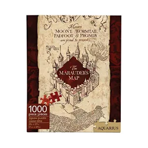 AQUARIUS Harry Potter Marauder's Map Jigsaw Puzzle - 1000 Piece Collectible Puzzle (65284)