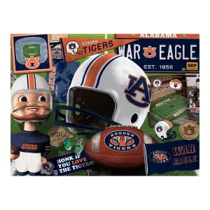 Auburn Tigers Retro Series (950240) - 500 Pieces White Mountain