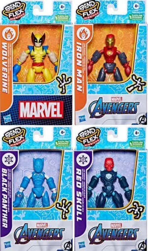 Avengers Bend And Flex - Assorted