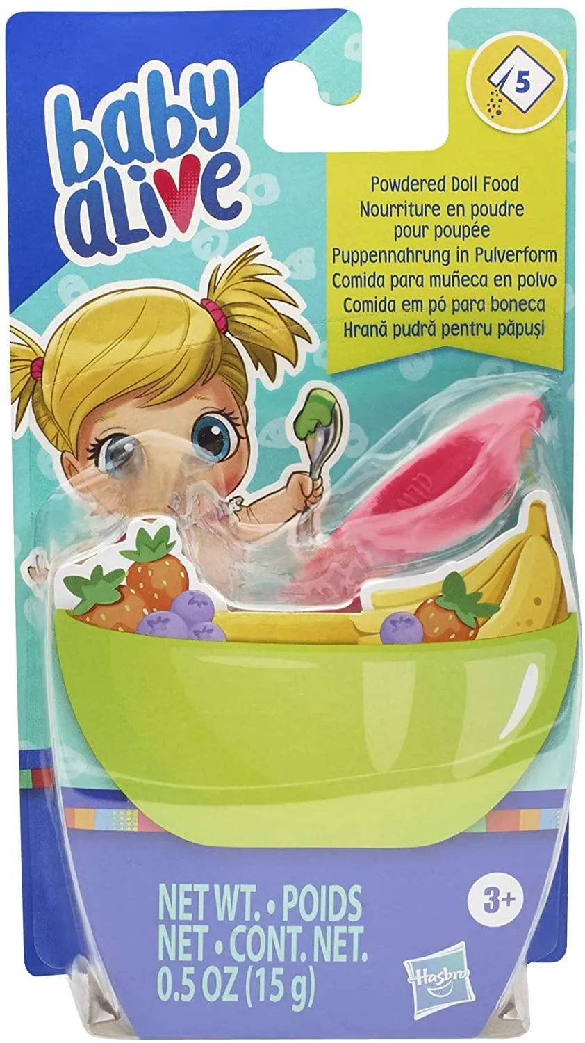 Baby Alive Powdered Doll Food Refill