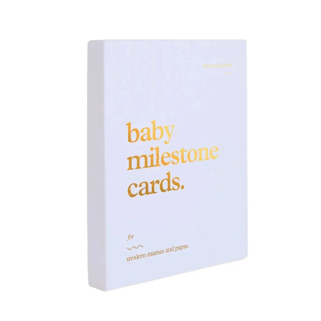 Baby Milestone Cards - assorted