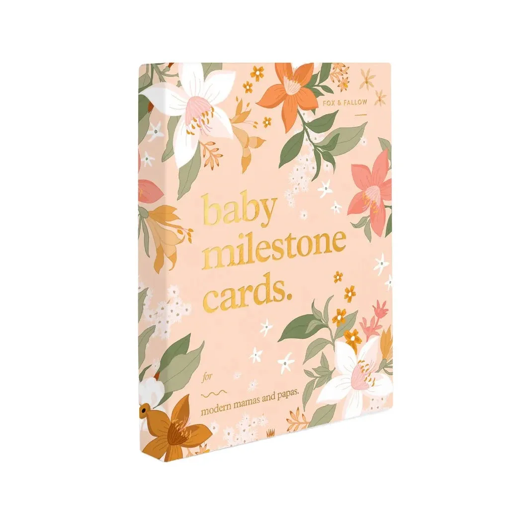 Baby Milestone Cards - assorted