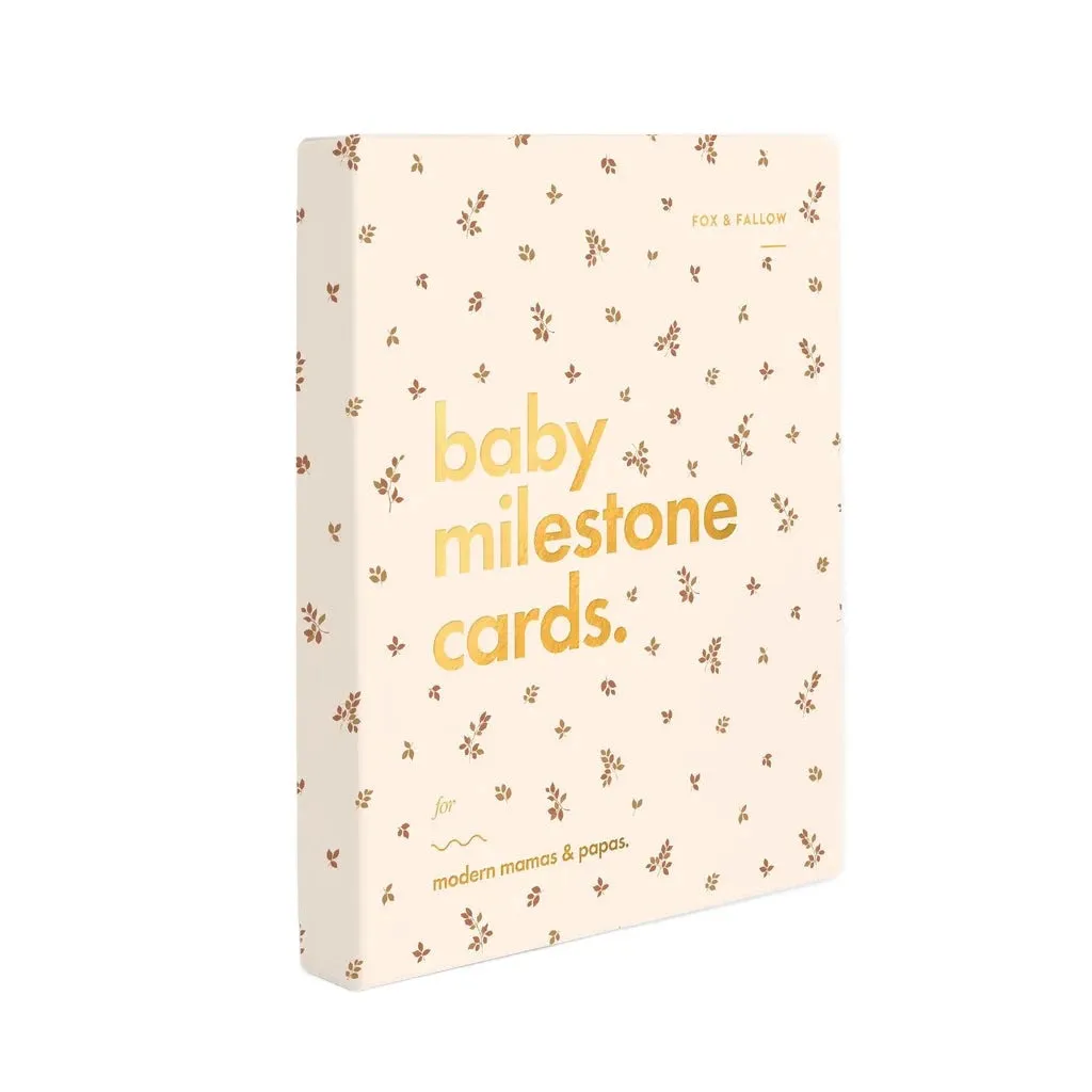 Baby Milestone Cards - assorted