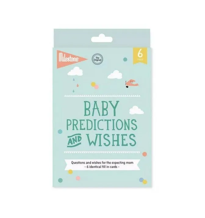 Baby Predictions and Wishes Cards