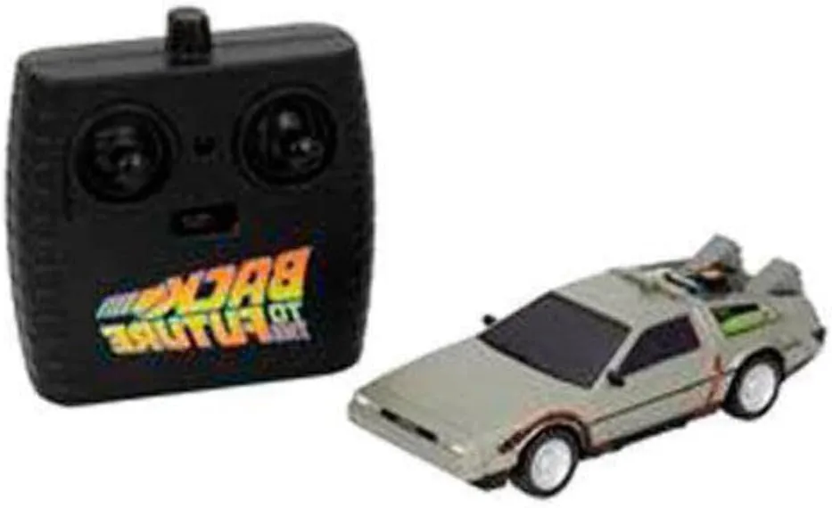 Back To The Future 53609 Remote Controlled Car - 1:32 Scale Time Machine Replica for Ages 14 