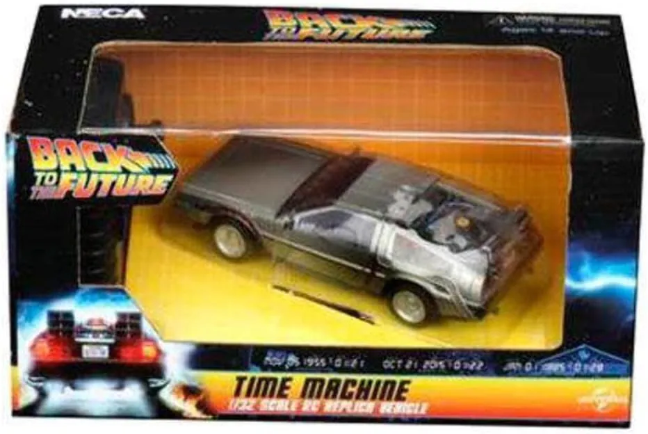 Back To The Future 53609 Remote Controlled Car - 1:32 Scale Time Machine Replica for Ages 14 