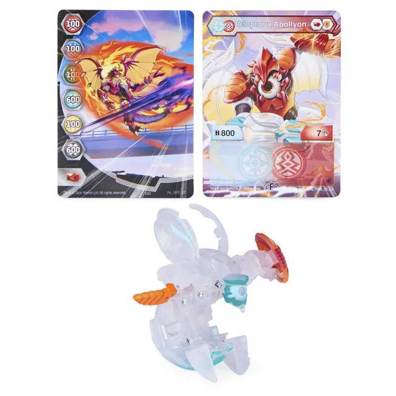 Bakugan Legends Core Figure 1 Pack Series 5 Crystal Cloptor X Apollyon