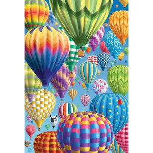 Balloon Festival Jigsaw Puzzle Bits and Pieces