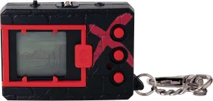 Bandai America Digimon X - Black & Red Virtual Pet, Reverse Compatibility, Quest Mode, Batteries Included, Ages 8 