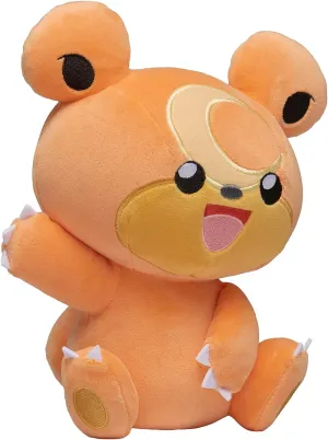 BANDAI Pokemon Teddiursa Plush Toy - 20cm Soft Stuffed Animal for Kids 2 