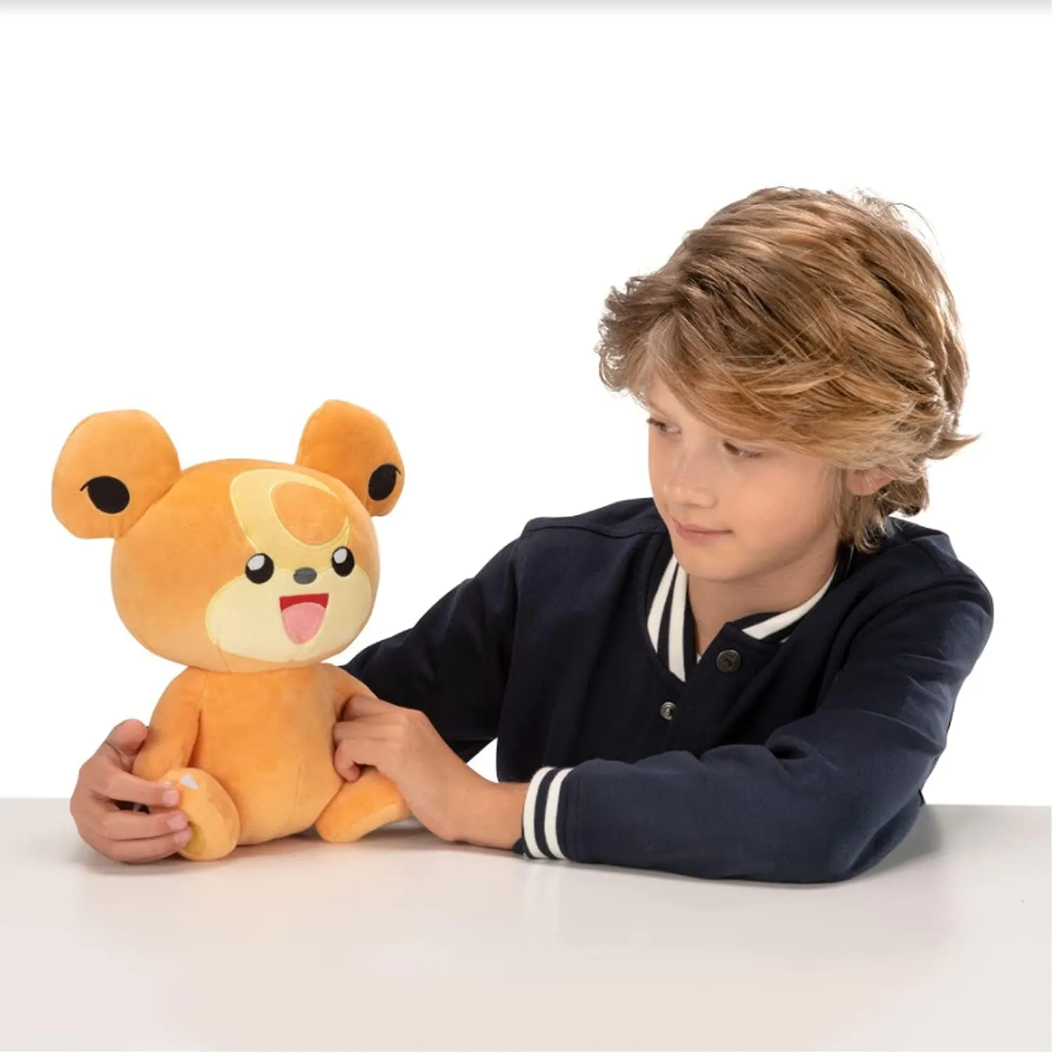 BANDAI Pokemon Teddiursa Plush Toy - 20cm Soft Stuffed Animal for Kids 2 