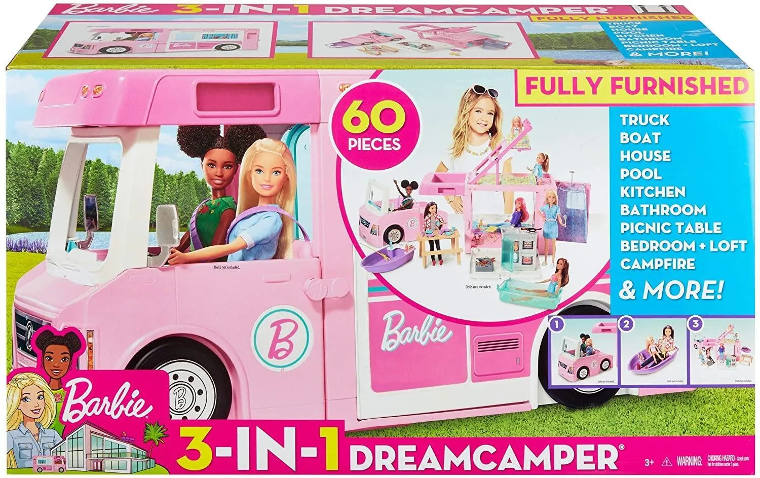 Barbie 3-in-1 DreamCamper