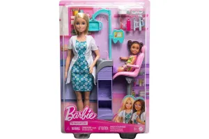 Barbie Career Doll & Playset - Blonde Dentist