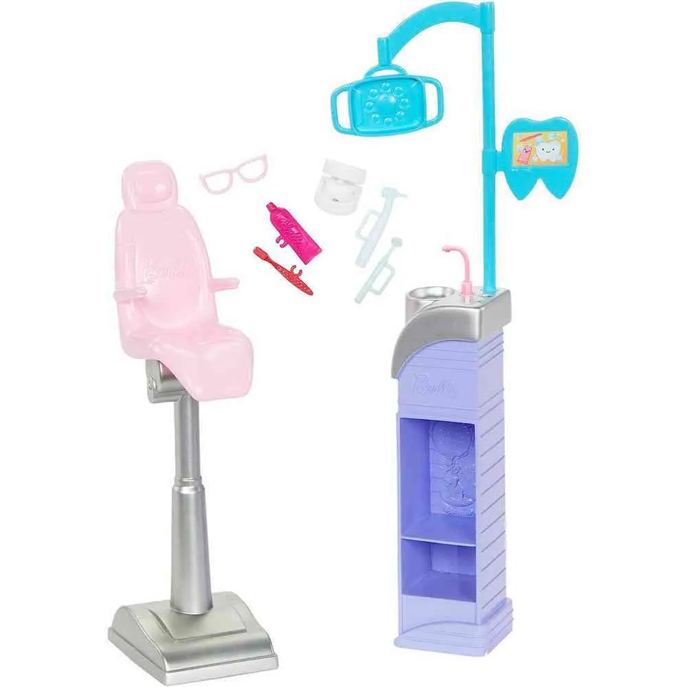 Barbie Career Doll & Playset - Brunette Dentist