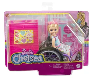 Barbie Chelsea Doll & Wheelchair Blonde Hair