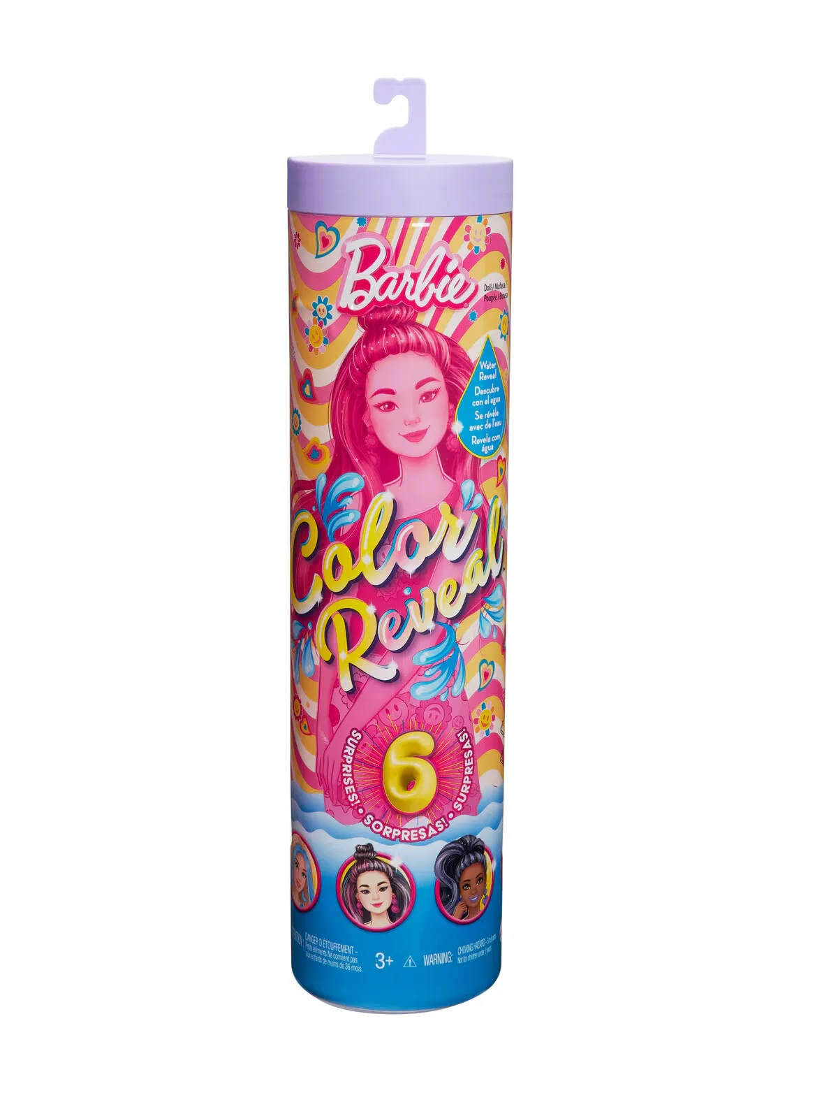 Barbie Colour Reveal Rainbow Groovy Barbie Series Assorted Styles