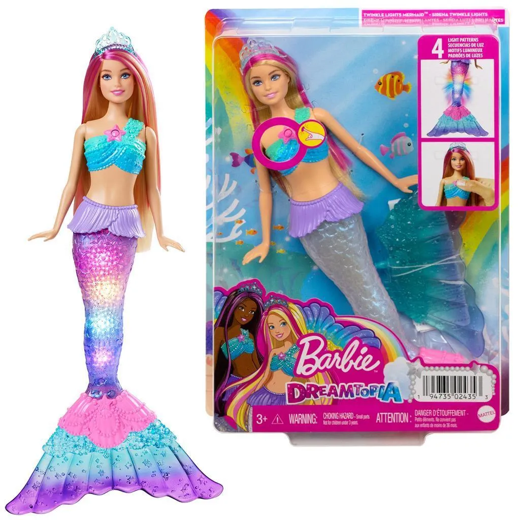 Barbie Dreamtopia Twinkling Lights Mermaid Doll
