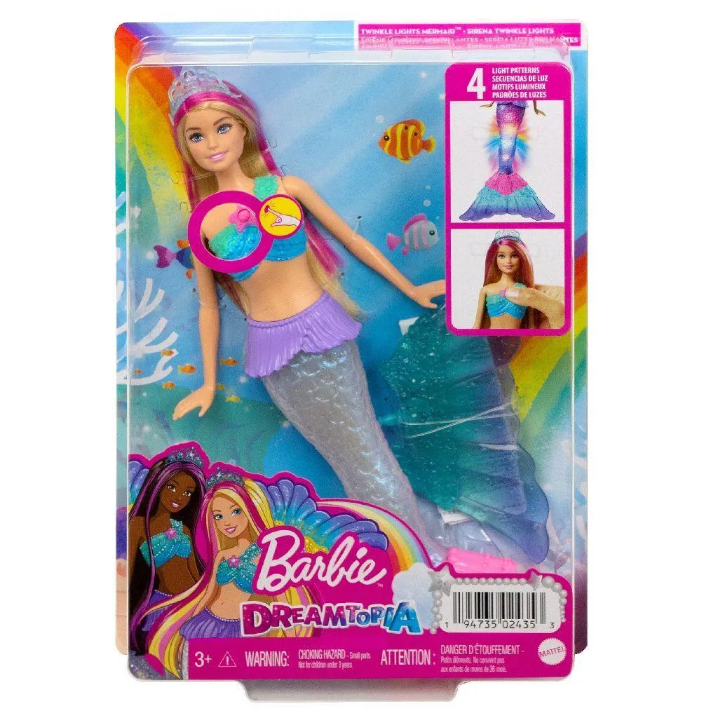 Barbie Dreamtopia Twinkling Lights Mermaid Doll