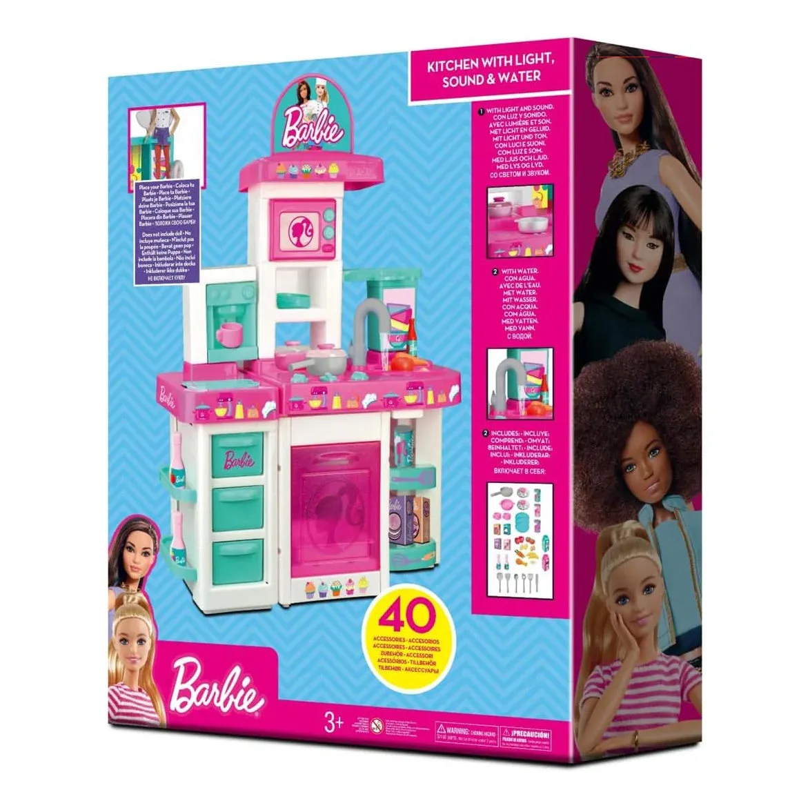 Barbie Large Kitchen with Light and Sound