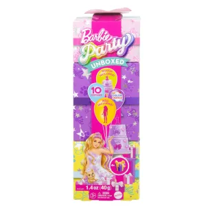 Barbie Party Unboxed Doll - Birthday Bows Set