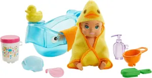 Barbie Skipper Babysitters Inc Doll and Accessories - Color-Change Baby Doll for Ages 3 