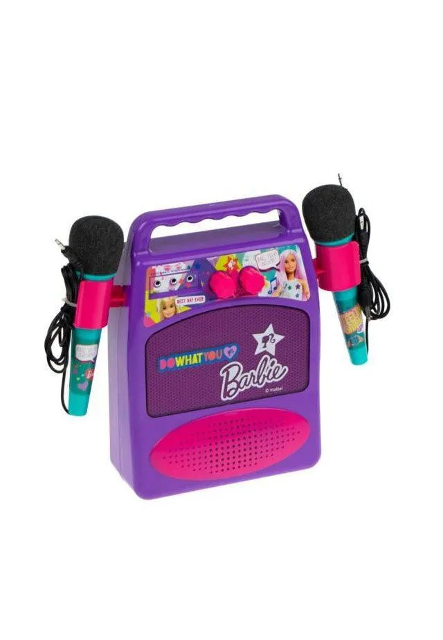 Barbie Toy Bluetooth Sound Amplifier with Microphones & Lights