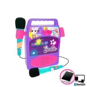 Barbie Toy Bluetooth Sound Amplifier with Microphones & Lights