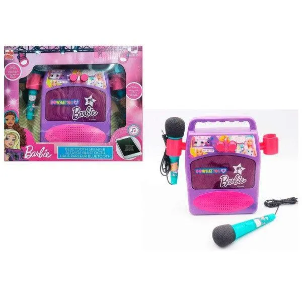 Barbie Toy Bluetooth Sound Amplifier with Microphones & Lights