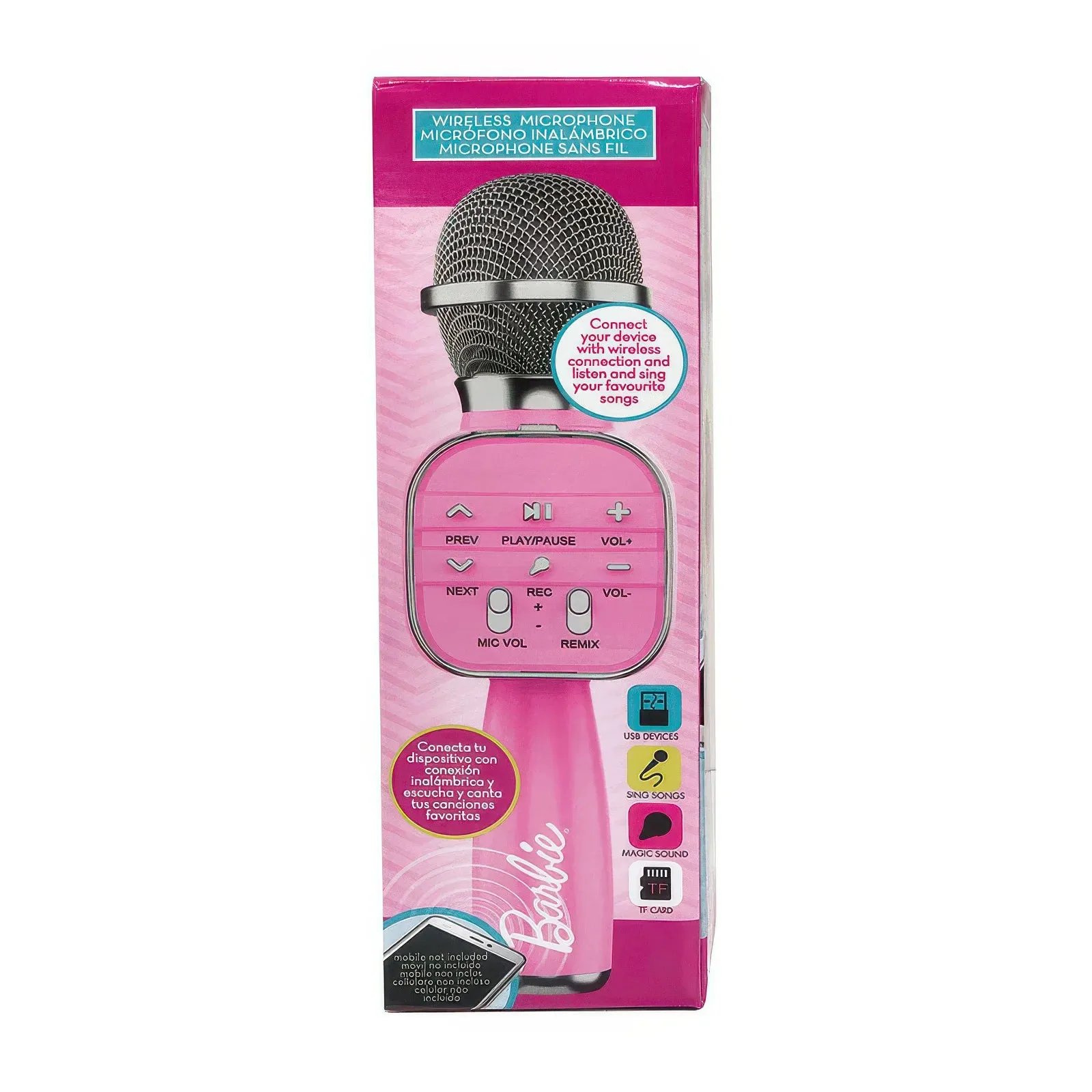 BARBIE Wireless Bluetooth Microphone