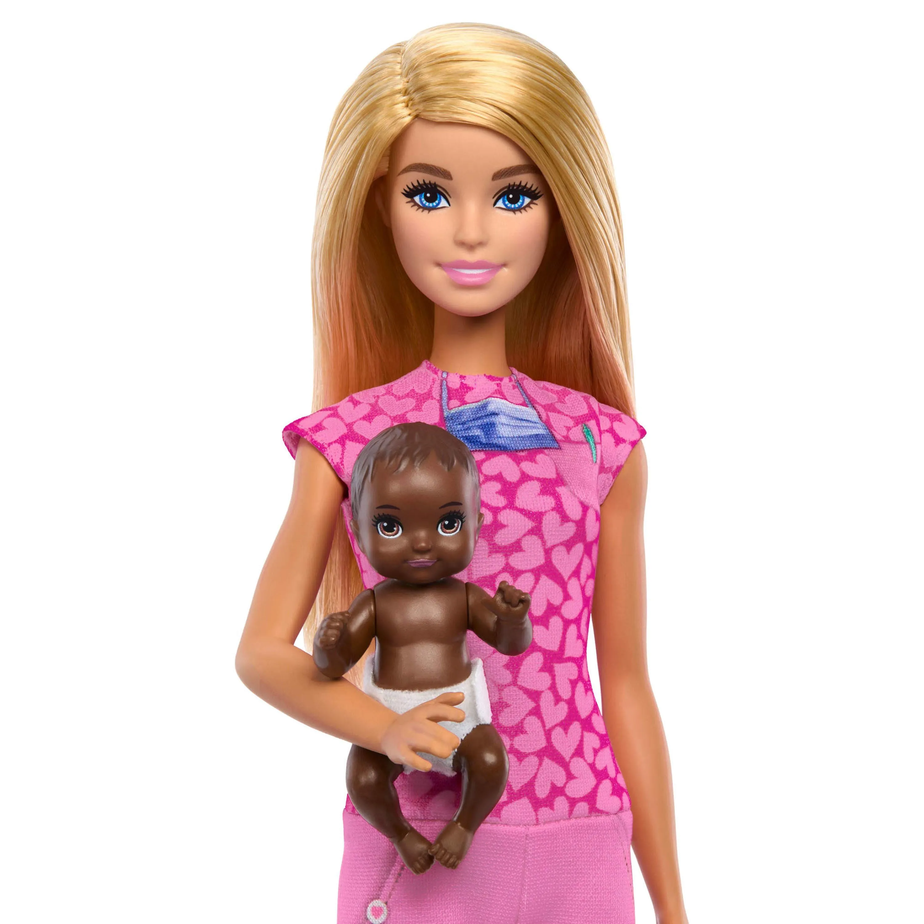 Barbie You Can Be Anything Doll Playset - Baby Doctor Blonde