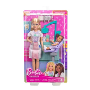 Barbie You Can Be Anything Doll Playset - Dentist Blonde