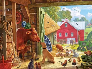 Barnyard Buddies (1254pz) - 500 Pieces White Mountain