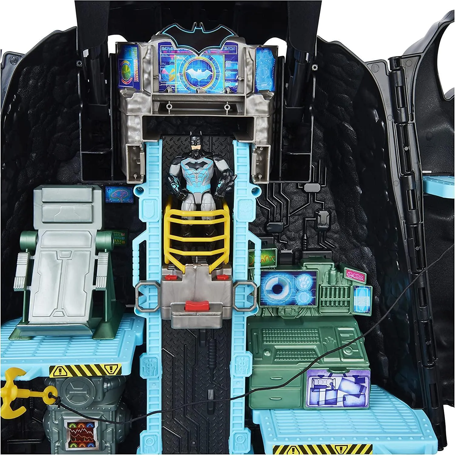 Batman Bat-Tech Batcave Giant Transforming Playset