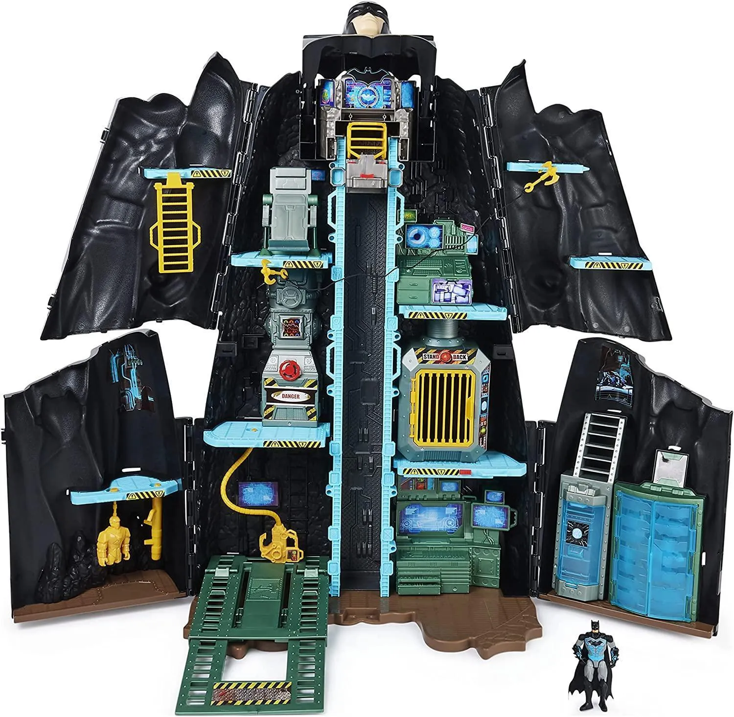 Batman Bat-Tech Batcave Giant Transforming Playset