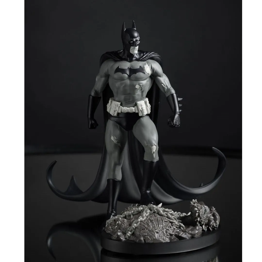 Batman By Bjorn Barends Batman Black And White Statue By Mcfarlane Toys