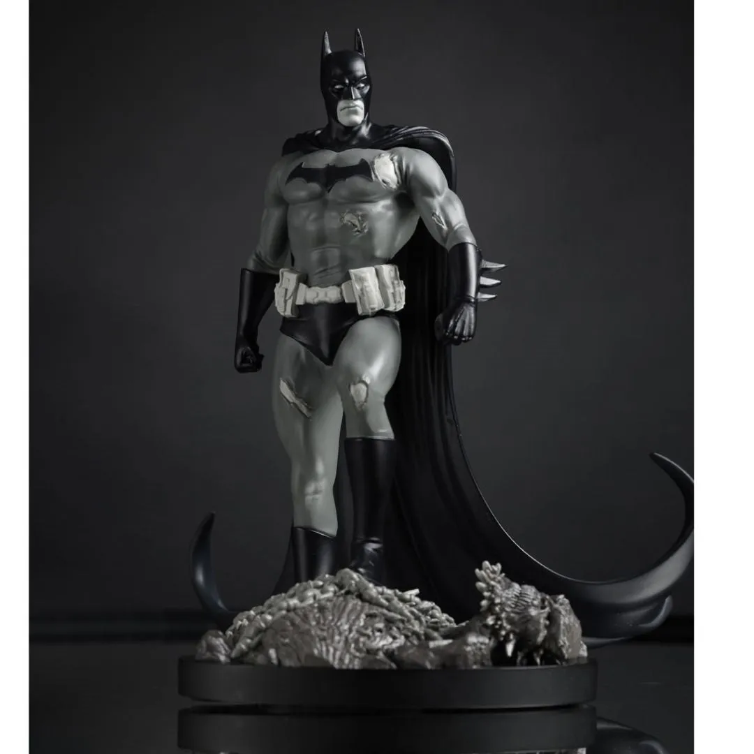 Batman By Bjorn Barends Batman Black And White Statue By Mcfarlane Toys