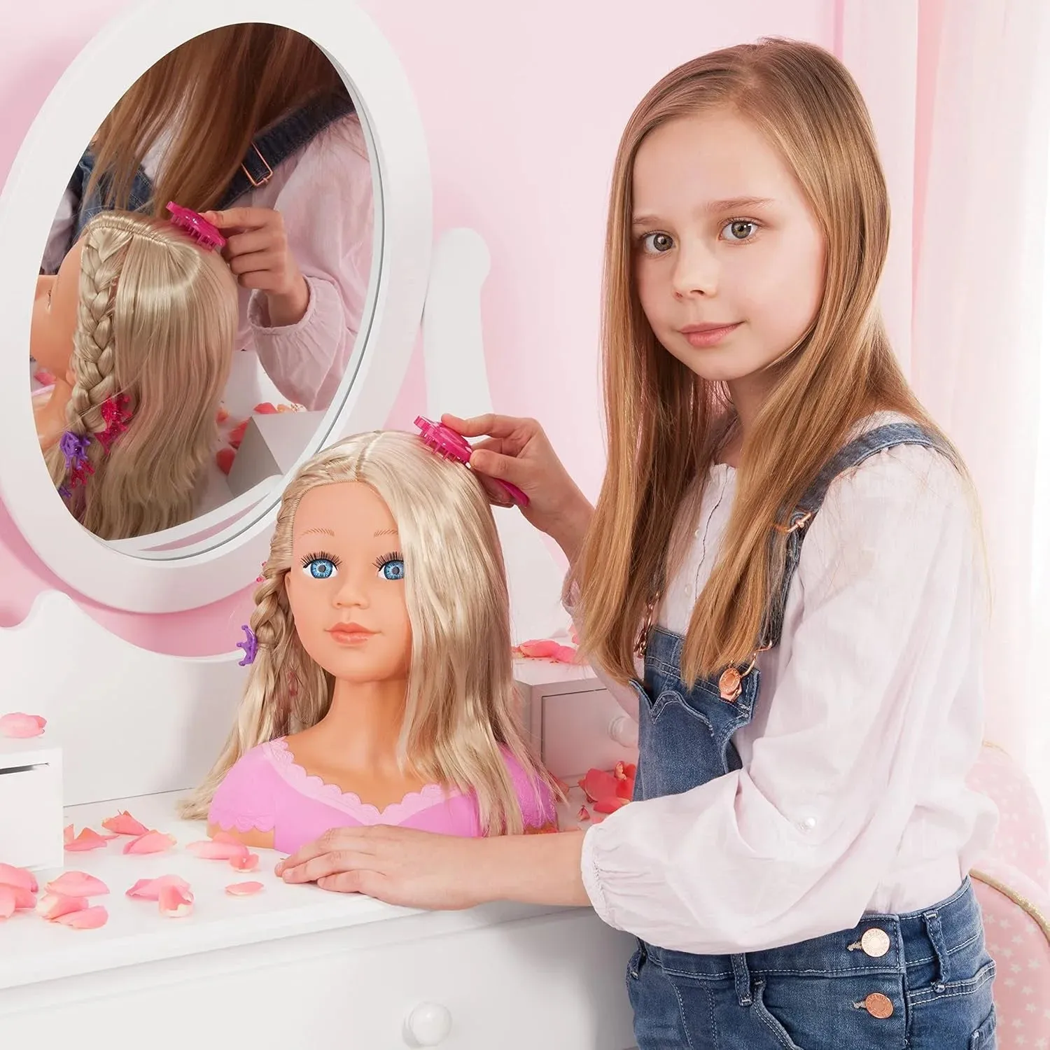 Bayer Design Hairdressing Head Charlene Super Model