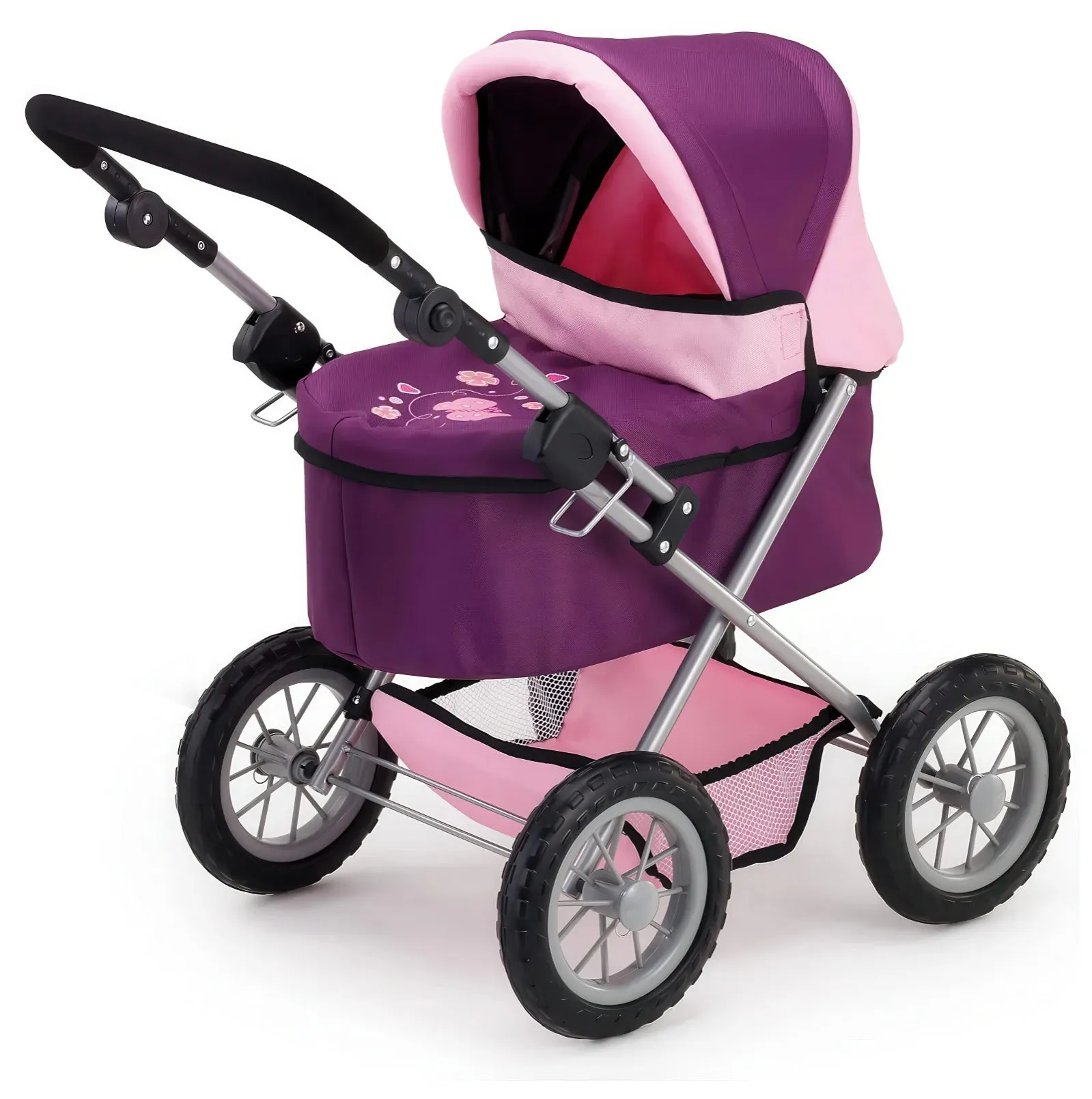 Bayer Dolls Pram Trendy Foldable Stroller with Bag