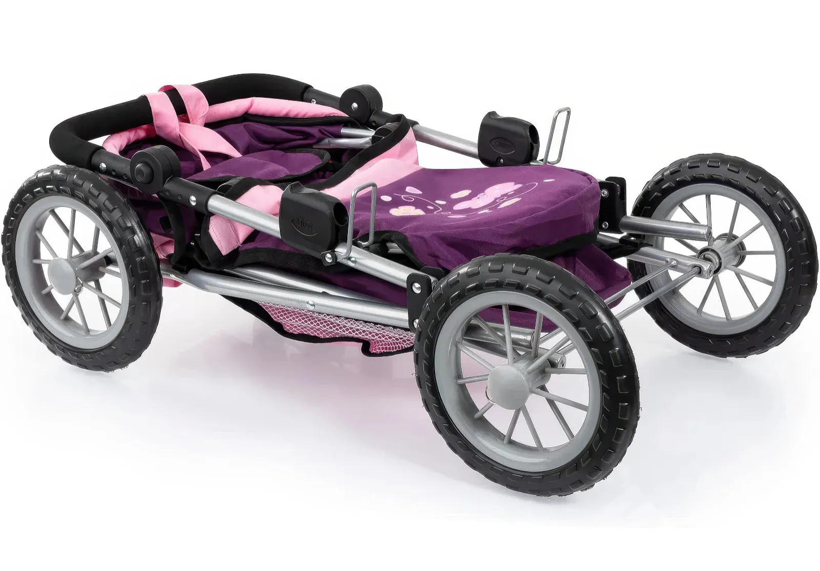 Bayer Dolls Pram Trendy Foldable Stroller with Bag