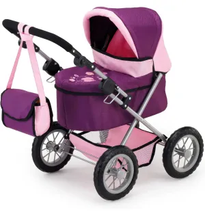 Bayer Dolls Pram Trendy Foldable Stroller with Bag