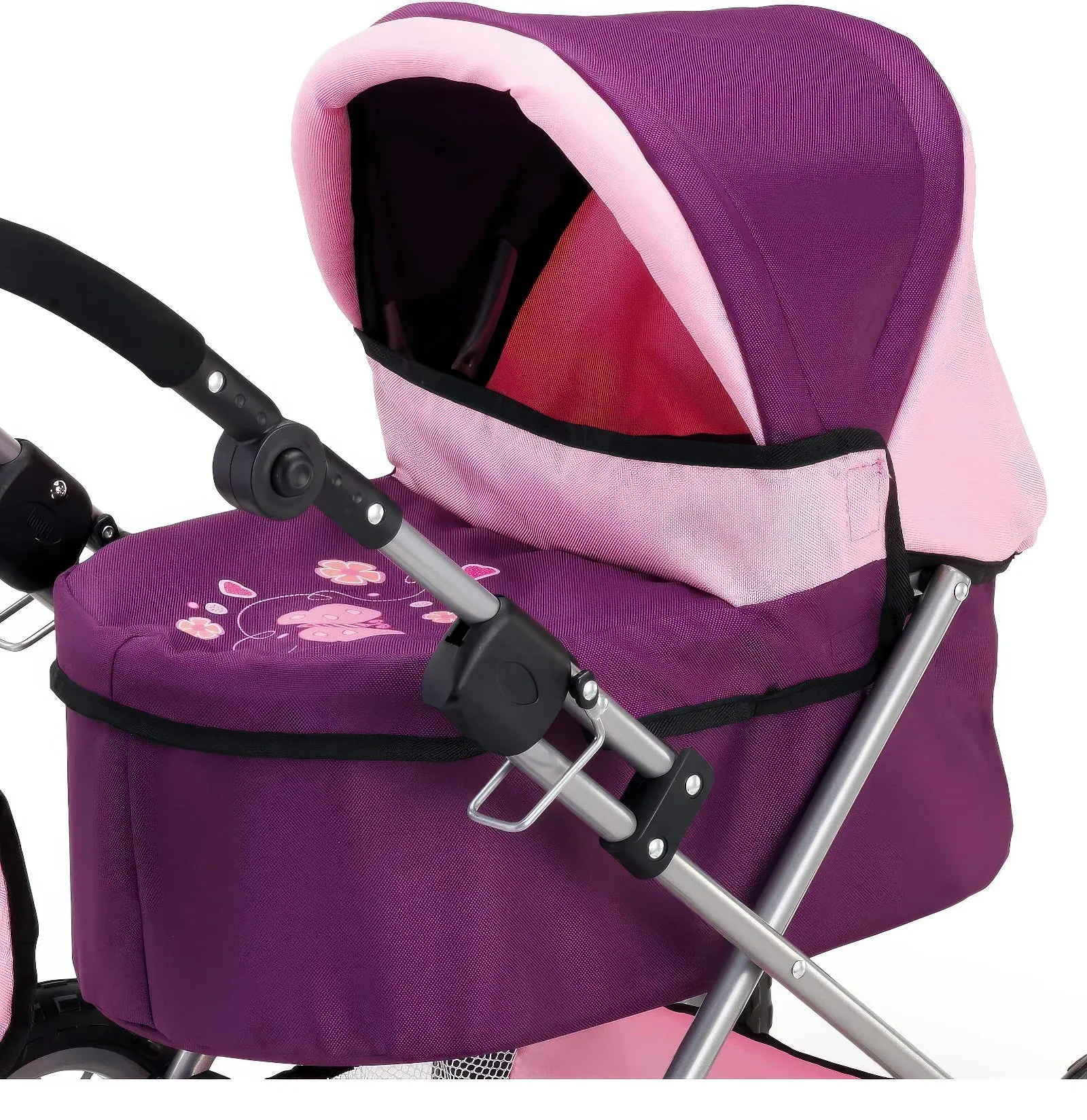 Bayer Dolls Pram Trendy Foldable Stroller with Bag
