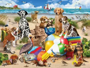 Beach Buddies (1539pz) - 500 Pieces White Mountain